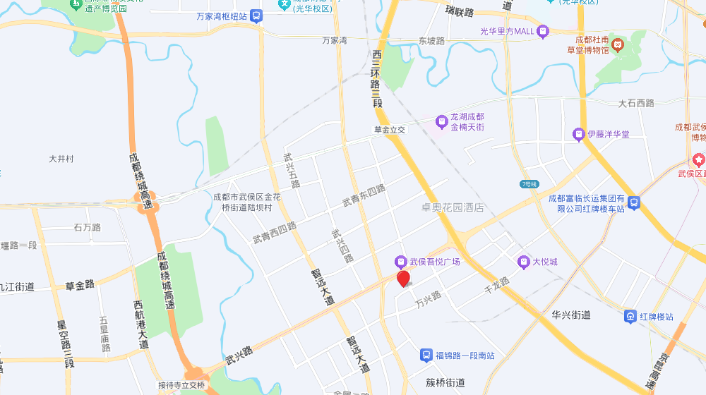 成都奕衡科技有限公司在百度地图中的位置:成都市武侯区来凤路56号龙湖星悦荟1-673